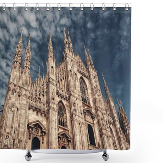 Personality  Milan Cathedral Closeup Shower Curtains