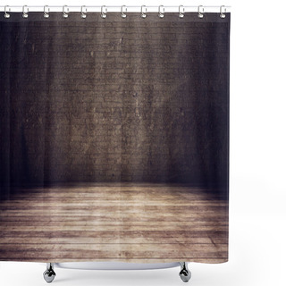 Personality  Old Room Background Shower Curtains