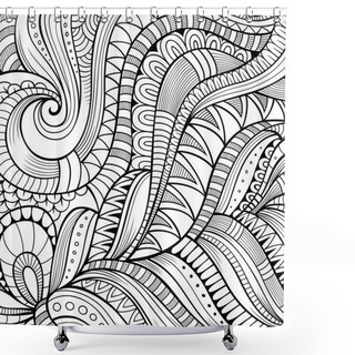 Personality  Decorative Ethnic Vector Background Shower Curtains