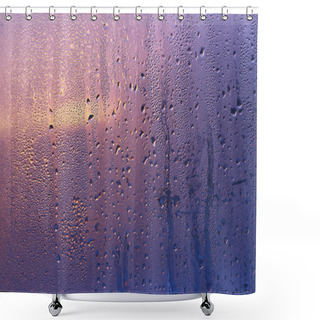 Personality  Water Drops And Sunlight On Glass Shower Curtains