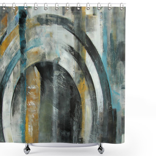 Personality  Vintage Art Shower Curtains