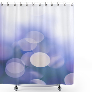 Personality  Blurred Color Light Shower Curtains
