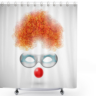 Personality  Accessories Clown Shower Curtains