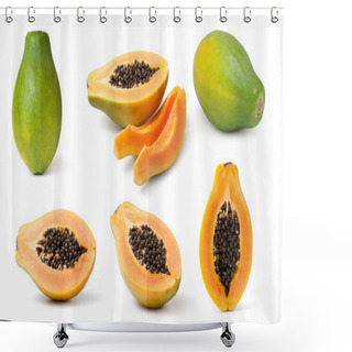 Personality  Papaya Collection Shower Curtains
