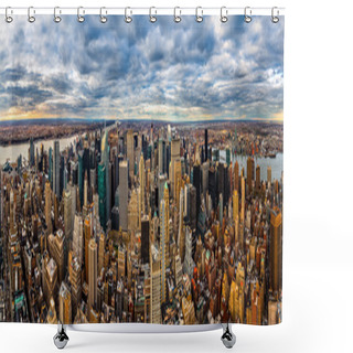 Personality  New York Panorama Shower Curtains