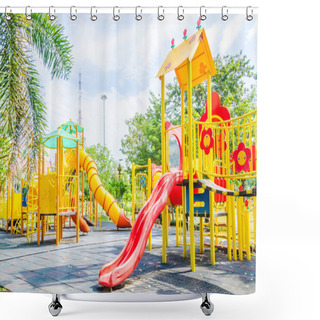 Personality  Playground Shower Curtains