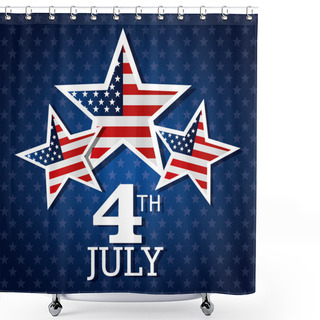 Personality  USA Design. Shower Curtains