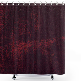 Personality  Dark Aged Rusty Metal Texture, Full Frame Background  Shower Curtains