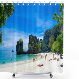 Personality  Krabi Beautiful Islands Of Andaman Sea Shower Curtains