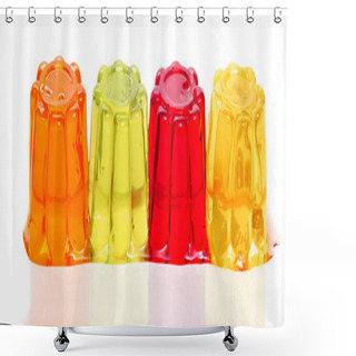 Personality  Gelatin Shower Curtains