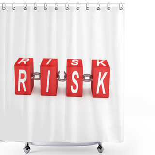Personality  Concept Of Risk Shower Curtains