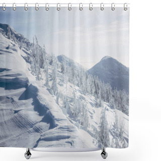 Personality  Mountains Shower Curtains