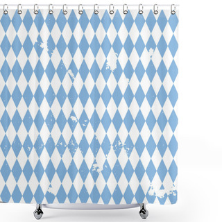 Personality  Grungy Bavarian Background Shower Curtains