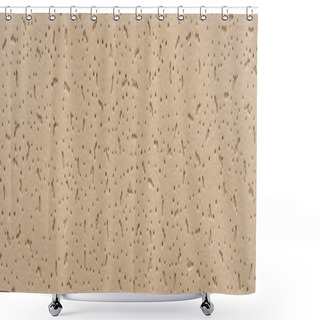 Personality  Pastel Beige, Textured Background With Embossed Spots, Top View, Banner Shower Curtains