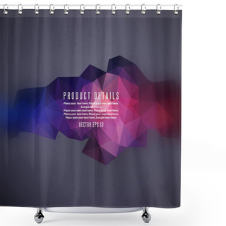 Personality  Retro Pattern Of Geometric Shapes Shower Curtains