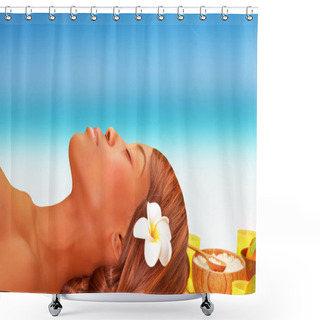 Personality  Day Spa Shower Curtains
