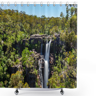 Personality  Amazing Carrington Falls - 160 Meters High. New South Wales, Australia Shower Curtains