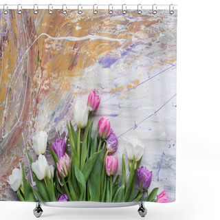 Personality  Spring Concept Shower Curtains