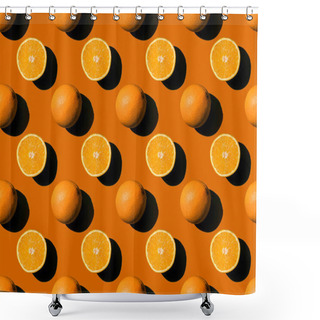 Personality  Ripe Oranges Shower Curtains