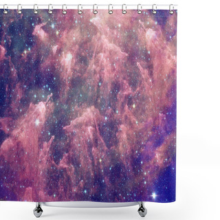 Personality  Far Away Galaxy Shower Curtains