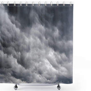Personality  Rainy Clouds Shower Curtains