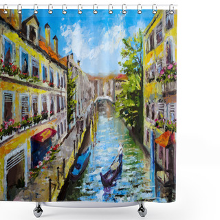 Personality  Venice, Italy  Shower Curtains