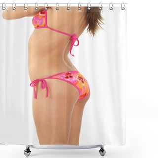 Personality  Female Body Shower Curtains