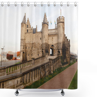 Personality  Fortress Shower Curtains