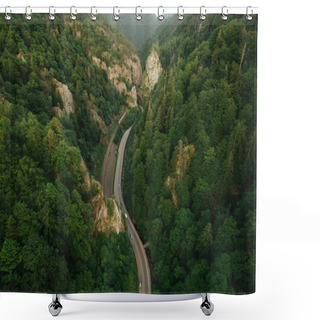 Personality  Forest Shower Curtains