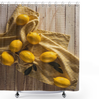Personality  Lemons Shower Curtains