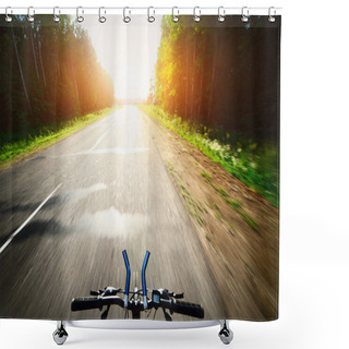 Personality  Rider Shower Curtains