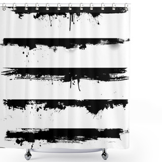 Personality  Grunge Detail For Borders Shower Curtains