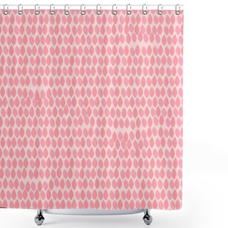 Personality  Geometric Seamless Pattern. Netting Structure. Abstract Pattern Shower Curtains