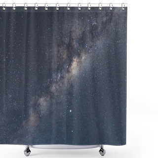 Personality  Stars And Milky Way Nightscape At Woy Woy On The Central Coast Of NSW, Australia. Shower Curtains