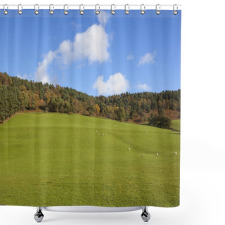 Personality  Autumn Pastures Shower Curtains