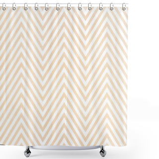 Personality  Watercolor Stripes Background, Chevron. Shower Curtains