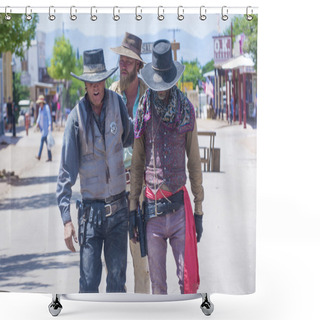 Personality  Tombstone Vigilante Days Shower Curtains