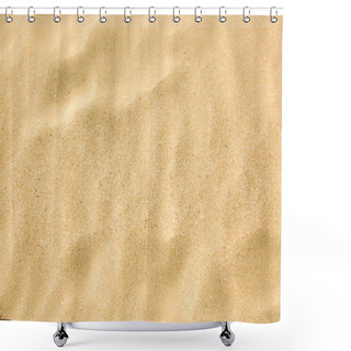 Personality  Close-Up Of Sand Background Texture. Shower Curtains