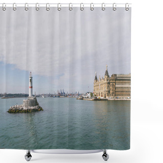 Personality  Lighthouse Shower Curtains