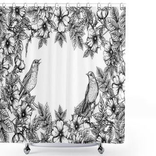 Personality  Dog-rose, Briar, Brier, Eglantine, Canker-rose.  Shower Curtains