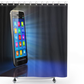 Personality  Mobility Concept Shower Curtains