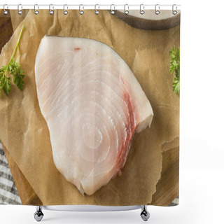 Personality  Raw Organic Swordfish Steak Filets Ready To Cook Shower Curtains