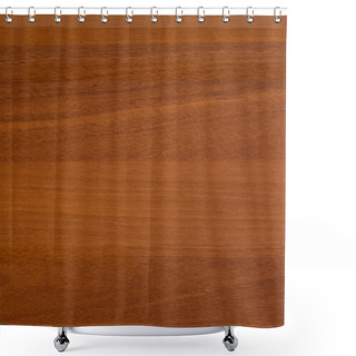 Personality  Light Brown Wooden Texture Shower Curtains