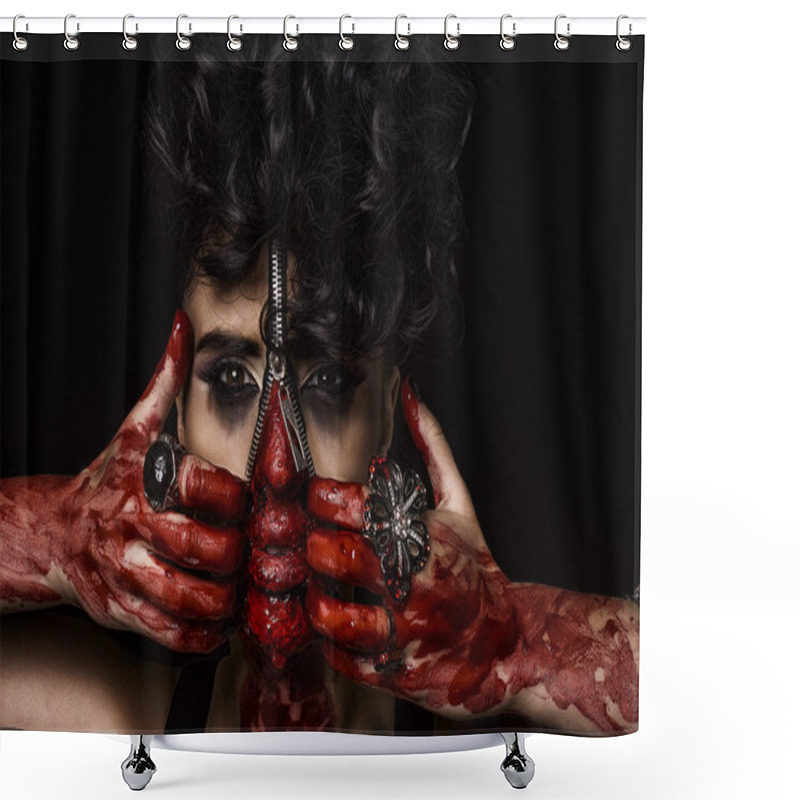Personality  Walking Dead Shower Curtains