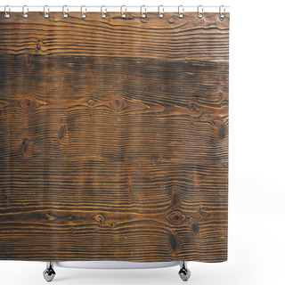 Personality  Wooden Shower Curtains