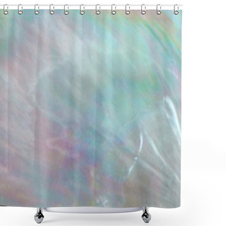 Personality  Abstract Mother Of Pearl Shell Background With Mauve, Lilac And Turquoise Colours Shower Curtains