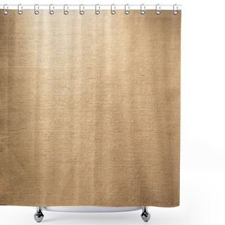 Personality  Burlap Hessian Sacking Shower Curtains