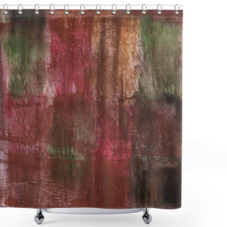 Personality  Multicolored Abstract Fractal Painting Shower Curtains
