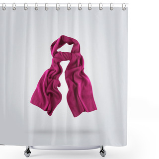 Personality  Vector Scarf Details. Vector Illustration.  Shower Curtains