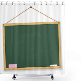 Personality  Vector Blackboard Shower Curtains